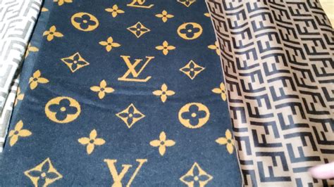 Louis vuitton designer fabric .